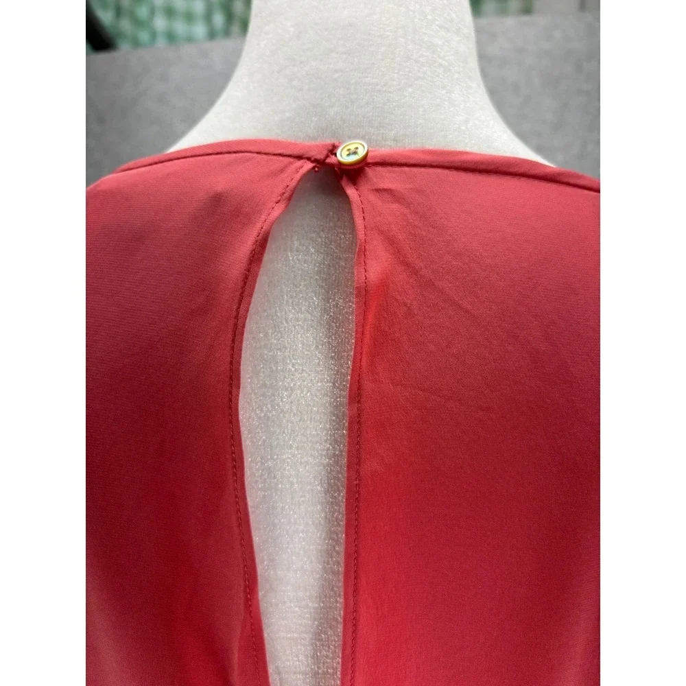 Elizabeth and James Silk Bell Sleeve Shift Dress Size S Ethereal whimsical retro - Picture 14 of 16